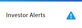Investor Alerts